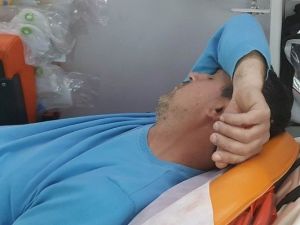 Otomobil Motosiklete Çarptı: 1 Yaralı