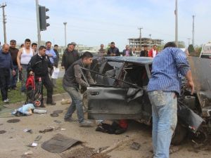 Çarşamba’da Trafik Kazası: 3 Yaralı