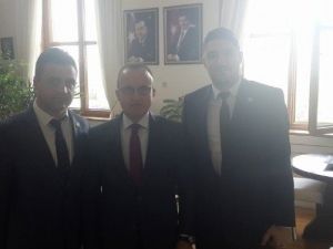 Zonguldak Sağlık-sen’den Ak Parti Grup Başkan Vekili Bülent Turan’a Ziyaret