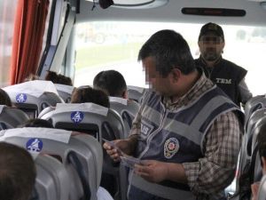 Terörle Mücadele Polisi Şehir Girişlerinde Kuş Uçurtmuyor