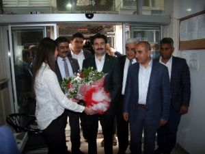 Ak Partili Ayhan Sefer Üstün’ün Kilis Temasları