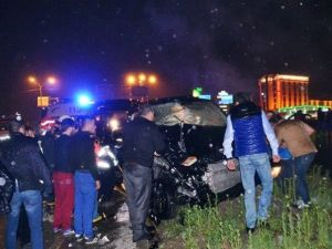 Tosya-Çorum Kavşağında Kaza: 8 Yaralı