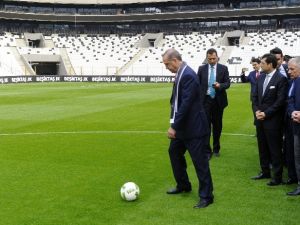 Vodafone Arena’da İlk Santra Cumhurbaşkanı Erdoğan’dan
