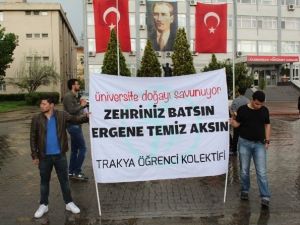Lüleburgaz’da, "Ergene’de Yalana, Talana Son" Mitingi Düzenlendi
