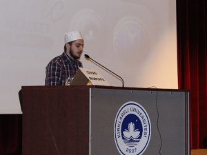 Kırklareli’nde "Ümmetin Şam-ı Şerif İle İmtihanı" Konferansı