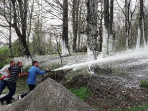 Gönüllü İtfaiyeciler Can Kurtaracak