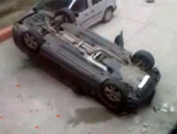 Rize'de İnanılmaz Kaza Ucuz Atlatıldı!