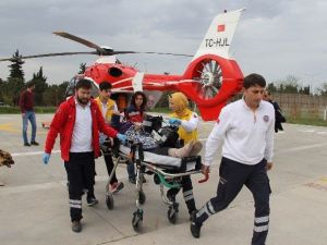 Ormanda Kalbi Sıkışan Hastayı Kurtardı