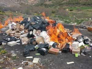 Osmancık’ta 200 Bin Paket Kaçak Sigara Tütünü İmha Edildi