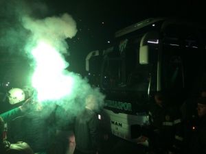 Beşiktaş’a Yenilen Bursaspor’a Coşkulu Karşılama