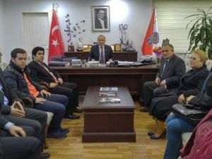 Bolu Belediye Başkanı Yılmaz’dan Emniyet Müdürü’ne Ziyaret