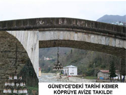 Kemer Köprüye Avize Takıldı