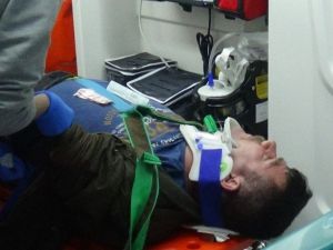 Kaza Yapan Sürücüyü Annesi Teselli Etti
