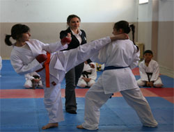 Rize'de Karate İl Birinciliği yapıldı