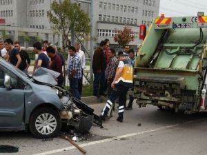 Bartın Çevre Yolunda Kaza: 1 Yaralı