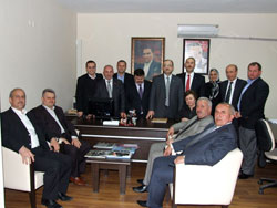 Gültekin`e AK Parti`den Ziyaret