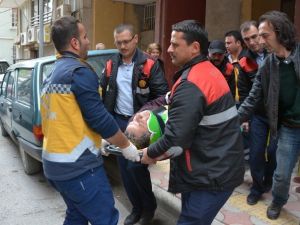Asansör Boşluğuna Düşen Şahıs Yaralandı