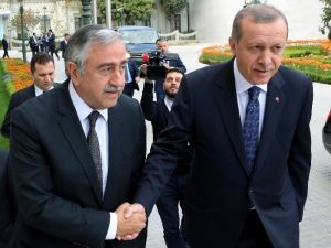 Cumhurbaşkanı Erdoğan, Kktc Cumhurbaşkanı Akıncı’yla Görüştü