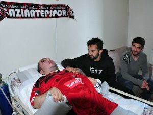 Gaziantepsporlu Oyunculardan Anlamlı Ziyaret
