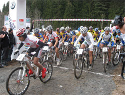 1. Şavşat Uluslararası Şavşat Dağ Bisikleti Kupası yarışı yapıldı.