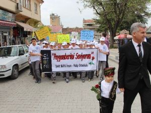 Vezirköprü’de "Peygamberimi Seviyorum" Yürüyüşü