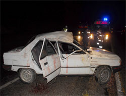 Samsun'da otomobil takla attı: 7 yaralı