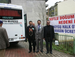 Bugün Otobüsler Bedava!