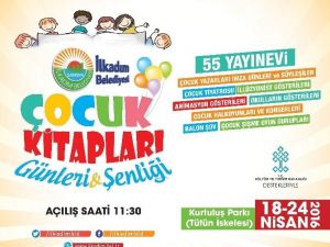 1. İlkadım Çocuk Kitap Günleri Ve Şenliği Yarın Başlıyor