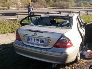 Bolu’da Trafik Kazası: 2 Yaralı