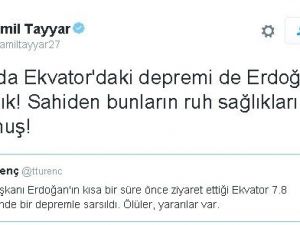 Milletvekili Tayyar’dan Gazeteci Tufan Türenç’e Alaylı Tepki