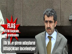 Matbaadan sonra ÖSYM de basıldı
