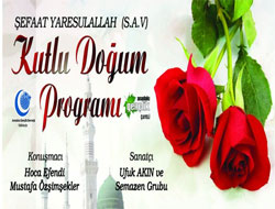 Rize'de Kutlu Doğum Gecesine Davet