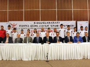 6. Uluslararası Konya Rumi Çocuk Spor Oyunları Başlıyor