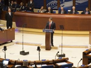 Davutoğlu Akpm Genel Kurulu’na Hitap Etti