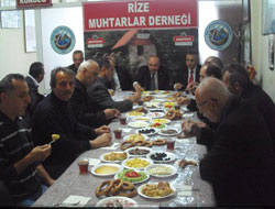 Mayi Muhtarlarla Biraraya Geldi