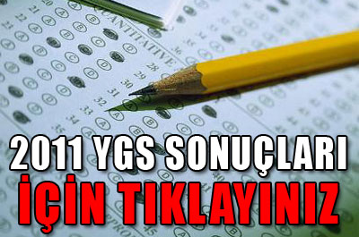 2011 YGS sonuçları TIKLA-ÖĞREN