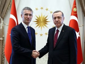 Erdoğan, Nato Genel Sekreterini Kabul Etti