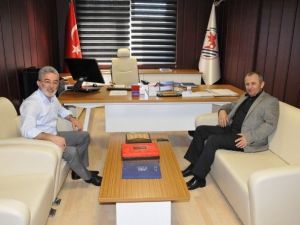 Tuğgeneral Mustafa Doğru Omü’yü Ziyaret Etti