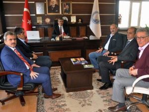 Giresun Orman Bölge Müdürü Pir’den, Suşehri Belediye Başkanı Yüksel’e Ziyaret