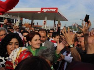 Meral Akşener Bursa’da Coşkuyla Karşılandı