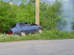 Faciayı Elektrik Direği Önledi