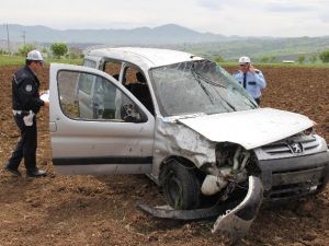Samsun’da Kamyonet Takla Attı: 1 Yaralı
