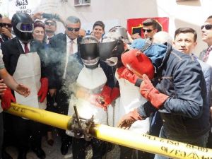 Ödemiş’e Doğalgazın İlk Kaynağı Bakan Yıldırım’dan