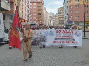 Rize’de Vefa Yürüyüşü Gerçekleştirildi