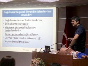 Belediye Personeline İlk Yardım Eğitimi Verildi
