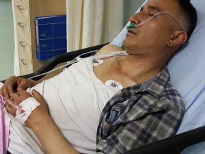 Bastığı Kartonpiyer Çökünce Düşerek Hastanelik Oldu