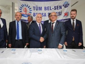Nilüfer’de Toplu Sözleşme Sevinci