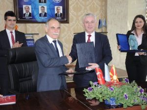 Omü, Makedonya Vizyon Üniversitesi İle İşbirliği Protokolü İmzaladı