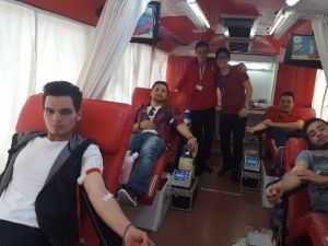 Alaçam Myo’da Kan Bağışı