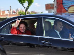 Mhp Genel Başkan Adayı Meral Akşener Balıkesir’de